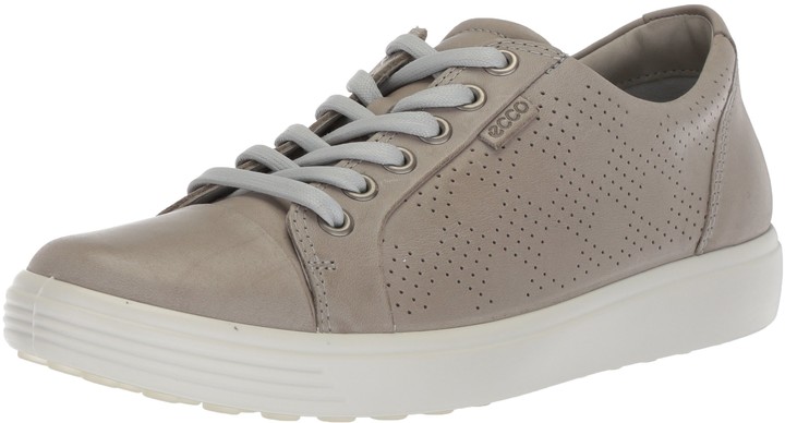 ecco soft perforated fashion sneaker
