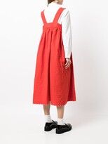 Thumbnail for your product : COMME DES GARÇONS GIRL Ruched-Detail Sleeveless Dress