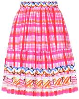 Thumbnail for your product : Peter Pilotto Printed cotton skirt