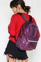 Thumbnail for your product : Nasty Gal WANT Stop Traffic Glitter Backpack