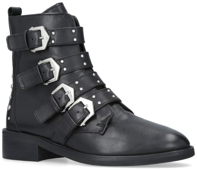 carvela scant buckle ankle boots