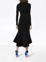 Thumbnail for your product : Esteban Cortazar Slit Fitted Midi Dress