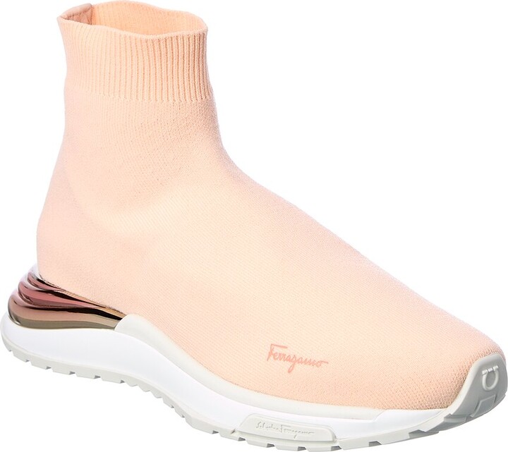 Ferragamo Ninette Knit Sock Sneaker