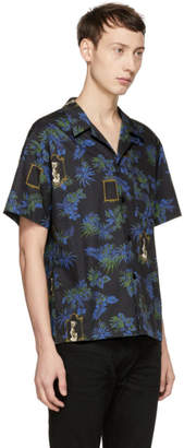 John Elliott Multicolor Tropical Bowling Shirt