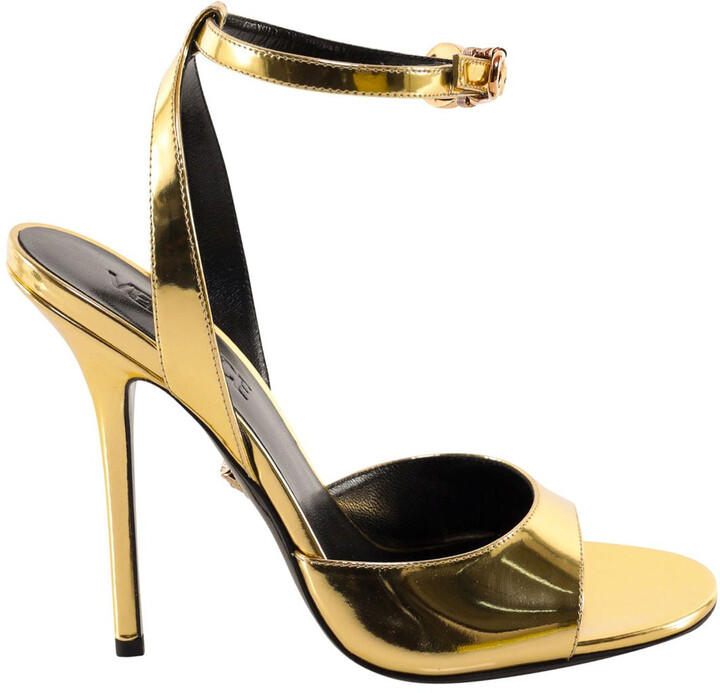 gold high heels australia