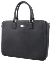 Thumbnail for your product : Montblanc Grained Leather Briefcase