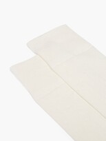 Thumbnail for your product : Jil Sander Logo-tab Organic Cotton-blend Socks - White