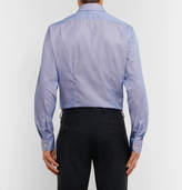 Thumbnail for your product : Paul Smith Blue Soho Slim-Fit Striped Cotton Shirt