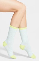 Thumbnail for your product : Kate Spade Chevron Trouser Socks