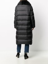 Thumbnail for your product : Army by Yves Salomon Faux-Fur Trim Puffer Coat