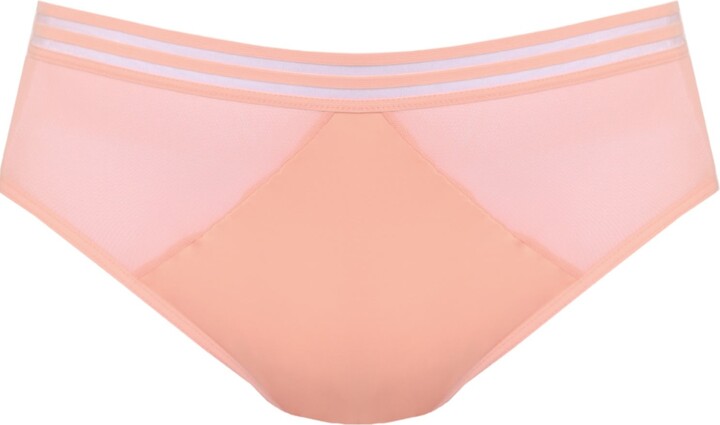 Zelf Intimates Women's Aura Cheeky Peach Bottom - ShopStyle Knickers