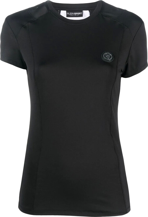 Plein Sport logo-print cotton T-shirt