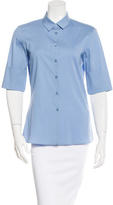 Thumbnail for your product : Jil Sander Short Sleeve Button-Up Top