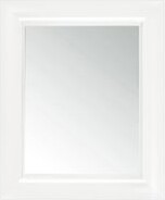 Kartell Francois Ghost Mirror in White, Size: Small