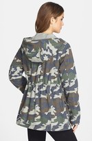 Thumbnail for your product : Caslon Waxed Cotton Anorak (Regular & Petite)