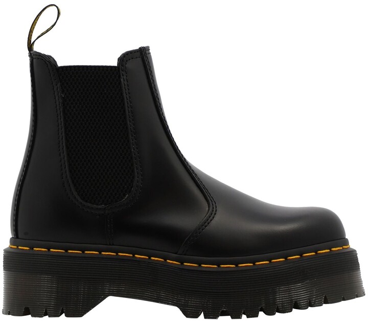 dr martens velluto platform