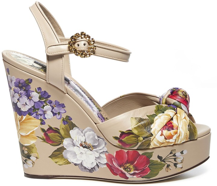 Dolce Gabbana Wedge Sandals | Shop the 
