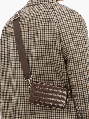 Bottega Veneta Messenger Small Intrecciato Leather Cross-body Bag - Brown