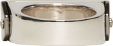 Thumbnail for your product : Maison Margiela Silver Flat Ring