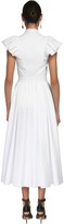 Thumbnail for your product : Alexander McQueen Cotton Pique Long Shirt Dress