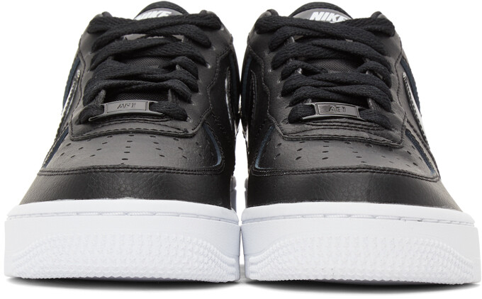 black iridescent air force 1