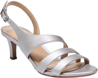 naturalizer sandals silver