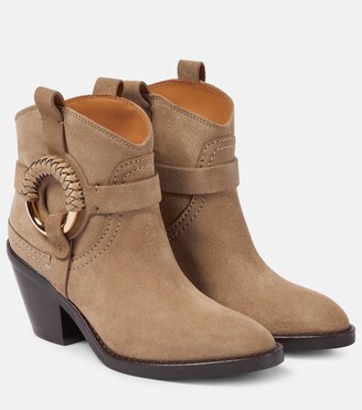 See by Chloe Hana suede ankle boots