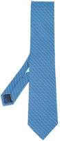 Thumbnail for your product : Ferragamo chained Gancini print tie