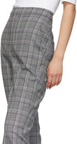 Thumbnail for your product : Tibi Grey Check James Menswear Sebastian Trousers