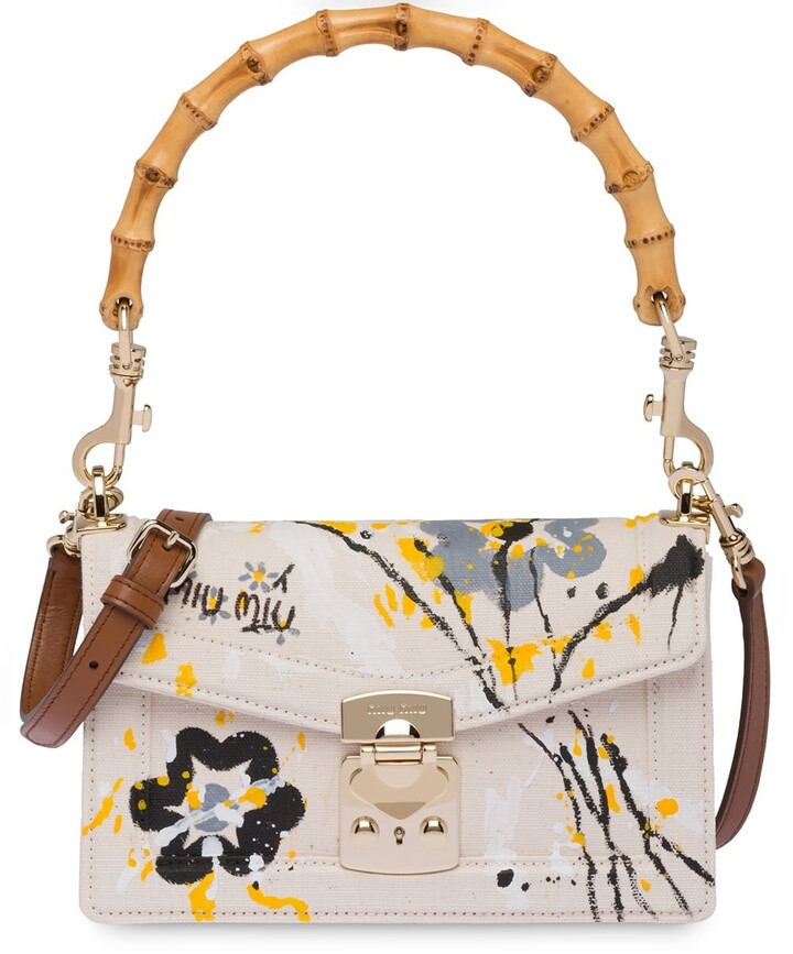 bamboo shoulder bag