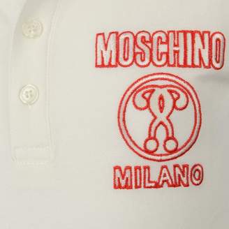 Moschino MoschinoBoys Ivory Milano Polo Top