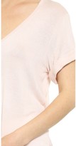 Thumbnail for your product : Three Dots Drapey V Neck Tee
