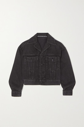 light grey denim jacket womens