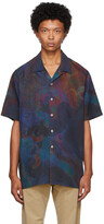 Thumbnail for your product : Paul Smith Navy Oil Slick Short Sleeve Shirt