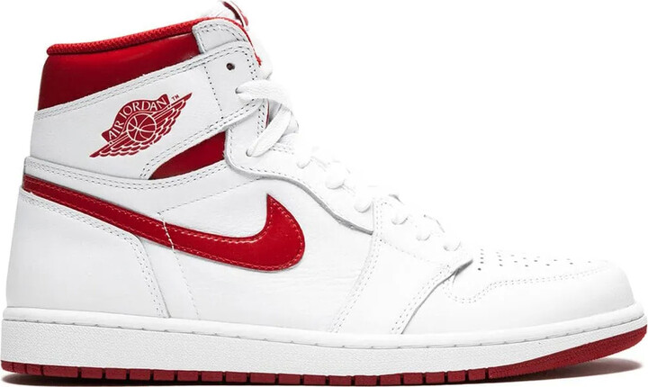 red high top nike
