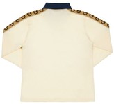 Thumbnail for your product : Gucci Cotton Piquet Polo Shirt W/ Logo Bands