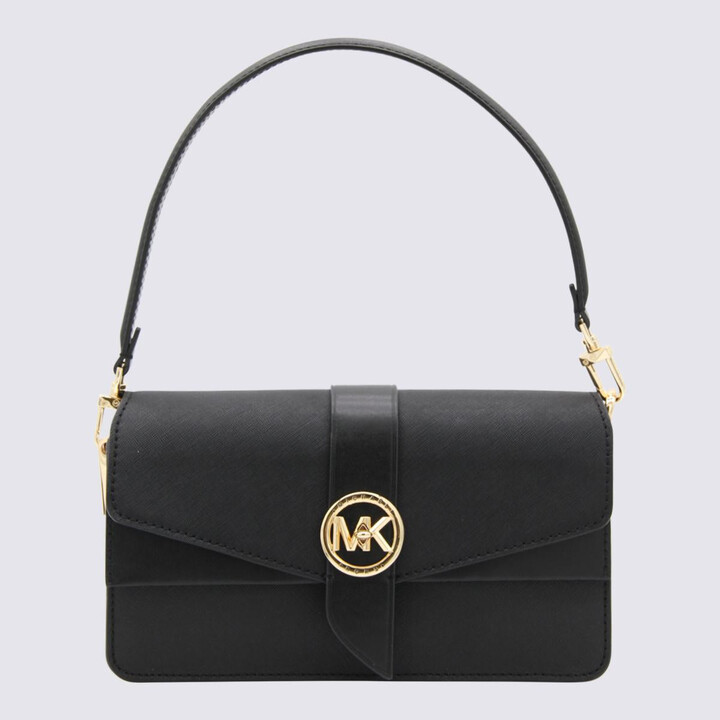Michael Kors Greenwich Small Color-Block Logo and Saffiano Leather  Crossbody Bag - ShopStyle