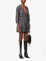 Thumbnail for your product : Free People V-neck cotton mini dress