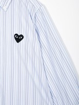 Thumbnail for your product : Comme Des Garçons Play Kids Striped Shirt