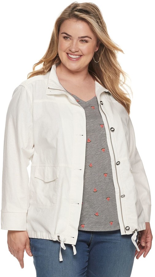 sonoma plus size utility pants