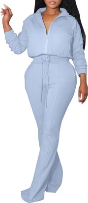 Women Trendy Boot Cut Bootcut Cozy Sweatpants Lace Up Drawstring Sexy Loose  Fitting Active Running Gaucho Sweat Pants