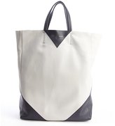 Thumbnail for your product : Celine cloud and navy and colorblock leather tote bag