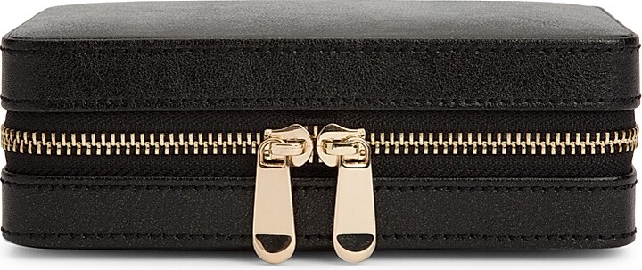 Wolf Palermo Zip Case Black ShopStyle Baskets Boxes