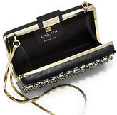 Thumbnail for your product : Lanvin Beaded Leather Miniaudiere