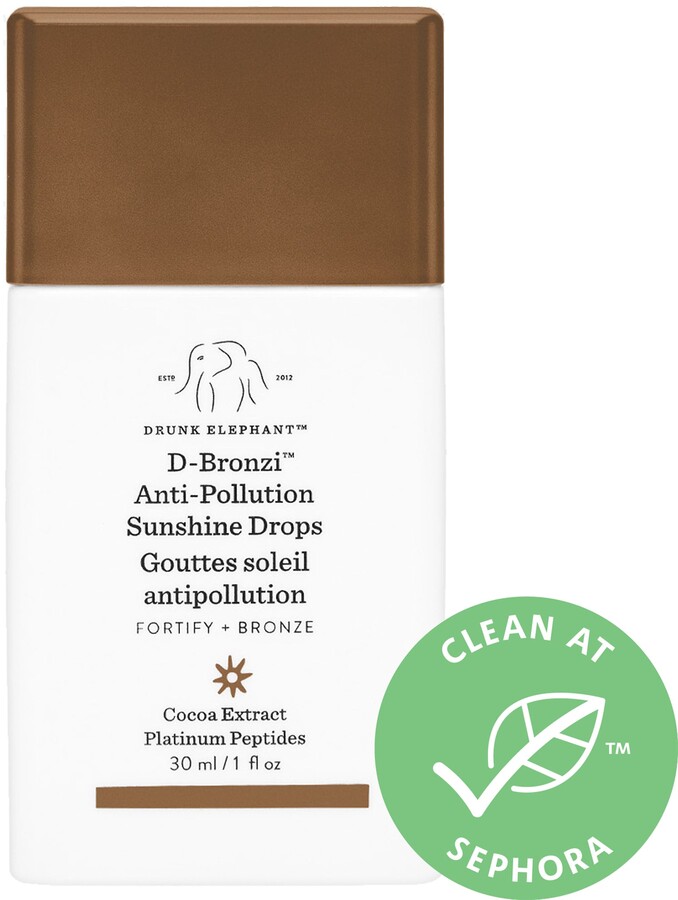 travel size drunk elephant bronzing drops