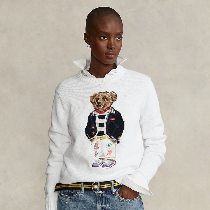 Ralph Lauren Polo Bear Cotton Sweater - ShopStyle