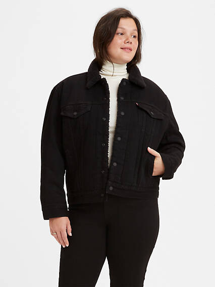 Levi's Women's Black Denim Jackets | ShopStyle