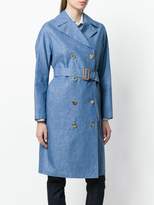 Thumbnail for your product : MACKINTOSH belted denim trench coat