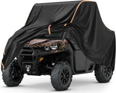 CUSTOM BUILT-IN VACUUM SYSTEMS UTV Cover, All-Weather Protection UTV Cover 130" X 73" X 58"