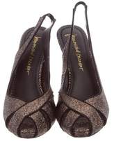 Thumbnail for your product : Jean-Michel Cazabat Glitter Slingback Pumps